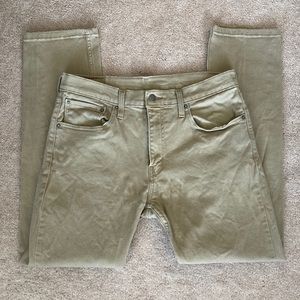 Mens Levi khaki jean 34w 32l